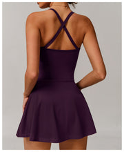 Jumpsuit con Falda Cruzada