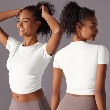 Cropped Short-Sleeve Shirt