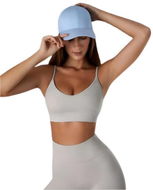  Strappy V Neck Bra 2-piece
