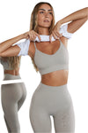 Strappy V Neck Bra 2-piece