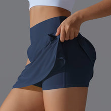 Double Layer Pockets Women Quick Dry Short Skirt