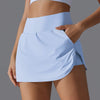 Double Layer Pockets Women Quick Dry Short Skirt