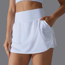 Double Layer Pockets Women Quick Dry Short Skirt