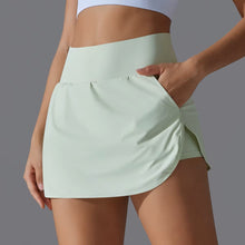 Double Layer Pockets Women Quick Dry Short Skirt